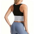 thumbnail image 5 of QSAWXQZ Women's Waist Trainer Tank Sleeveless Compression Sauna Tank Top Shapewear Smooth Under Clothes 2XL, 5 of 6