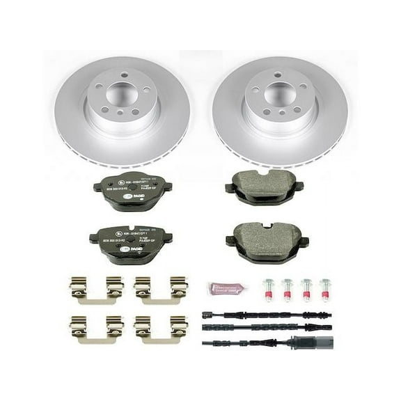 Rear Brake Pad and Rotor Kit - Compatible with 2011 - 2017 BMW X3 2012 2013 2014 2015 2016