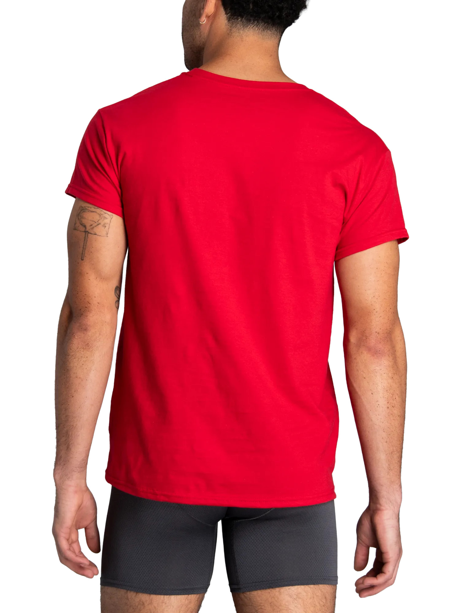 Fruit of the Loom Men's Crew Neck T-Shirt Undershirts, 6-Pack photo 4