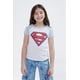 thumbnail image 2 of Camiseta DC Comics Justice League con el logo de Supergirl White 5, 2 of 6