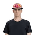thumbnail image 5 of Hirioo Colorful Cartoon Biplane for Baseball Cap Men Cap Flat Brim for Men Women Teens Adjustable Baseball Cap, 5 of 7