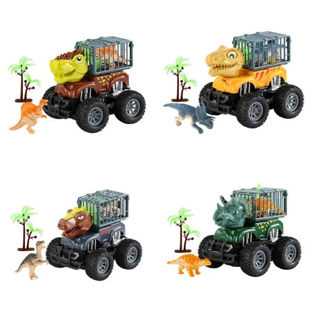 

Dinosaurs Transport Car Tractor Toy Dinosaur Truck Toys Monster Dinosaurs Party Favors Kids Toy for 3 4 5 6 Years Old and Up