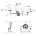 thumbnail image 2 of Design House Aubrey 4-Light Transitional Indoor Dimmable Bath Vanity Light, Polished Chrome, 2 of 25