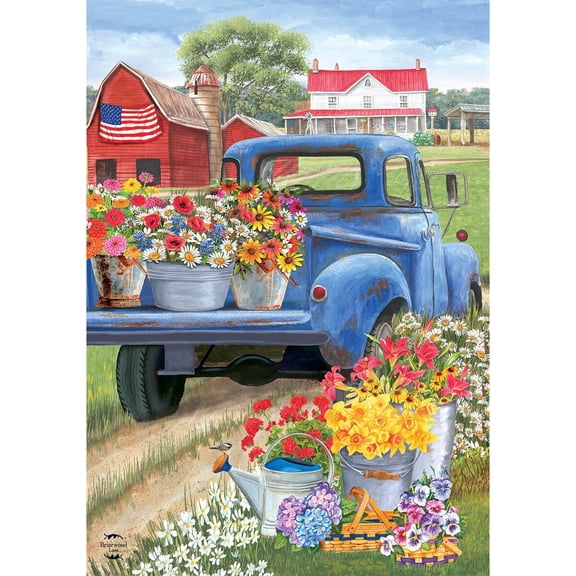 Briarwood Lane Garden Flag 12x18 For Outdoor Day on the Farm Spring For Spring Garden Flag Flags For Outside
