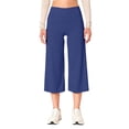 thumbnail image 2 of Duoif Women High Waist Yoga Pants Hollow Out Comfy Stretchy Leggings Compression Plus Size High Waisted Gym Workout Yoga Pants 2026 Womens Bottoms Blue XL, 2 of 9
