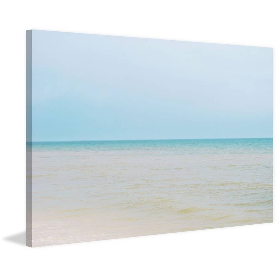 Marmont Hill 'The Sleeping Sea' by Sharon Kalstek Painting Print on Wrapped Canvas