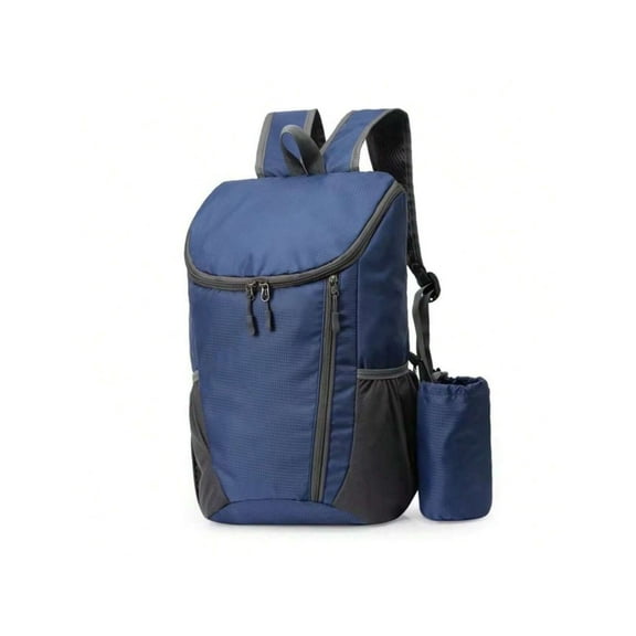 Lightweight Packable 30L Foldable Water Resistant Compact Folding Backpack, Orange