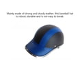 thumbnail image 4 of Riwesomey Sombrero de béisbol para hombre y mujer, gorra de cuero transpirable para adultos, para viajar, senderismo, casco de motocicleta, tocado, regalo Gafas de moto Negro Rojo Riwesomey VI016797-02, 4 of 5