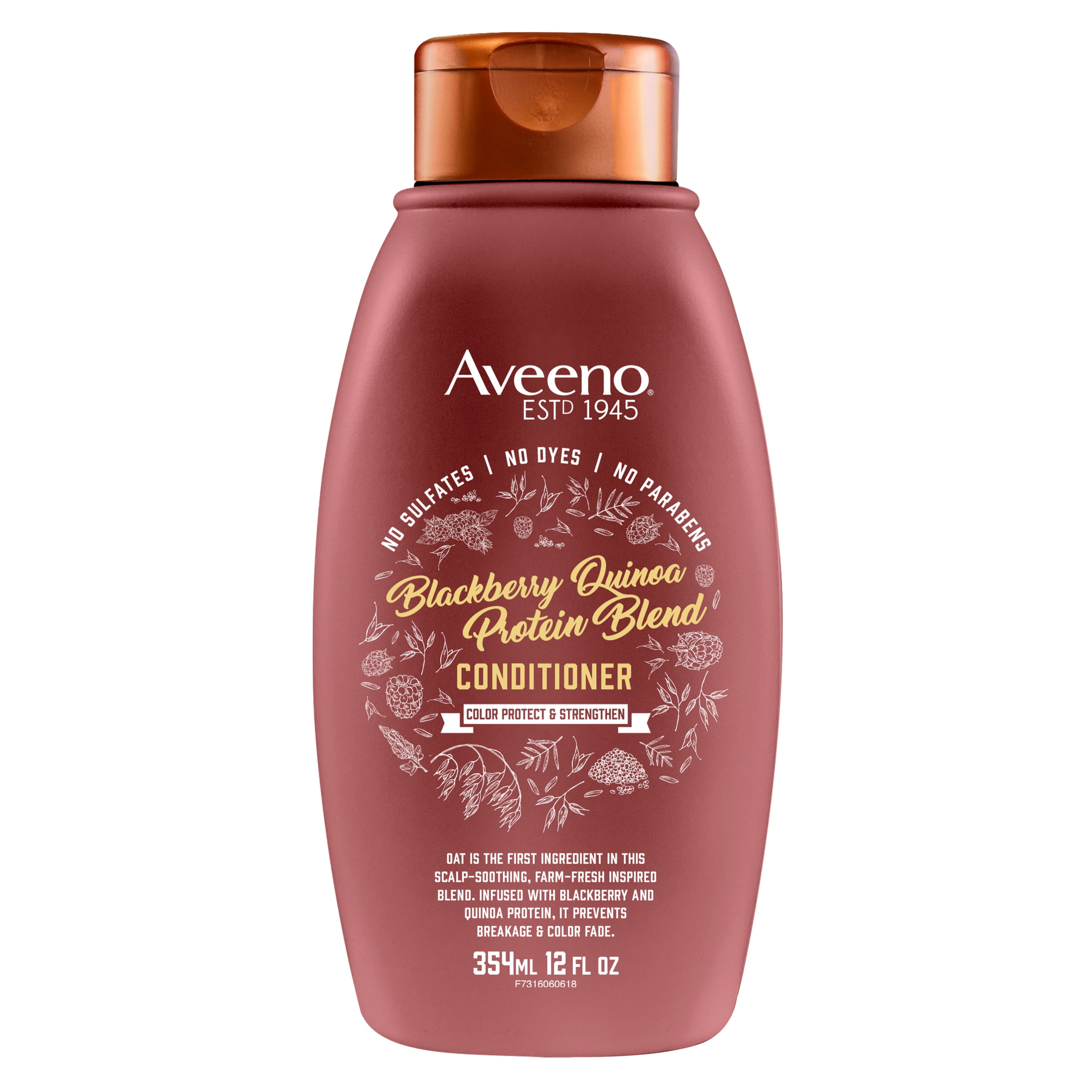 Aveeno Blackberry Quinoa Protein Blend Conditioner, 12 fl. oz