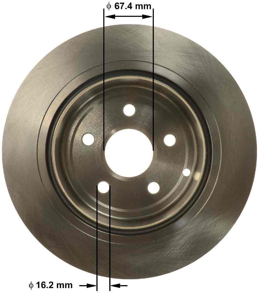 Bendix PRT6169 Premium Brake Rotor