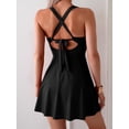thumbnail image 2 of Traje de baño B2prity para mujer, control de barriga, cobertura total, negro, 2 of 5