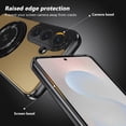 thumbnail image 2 of Rugged Case for Samsung Galaxy S26 with Ring Stand, Car Mount Magnetic Attraction Heavy Duty Shockproof Cover for Women Men, Gold, 2 of 9