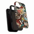 thumbnail image 3 of Movie Art Graffiti Phone Case for Trendy Youngsters & Film Fans - Durable Shockproof Design with Vivid Cartoon Prints, Compatible with iPhone 11/12/13/14/15/16 (Pro Max/Plus), 3 of 9