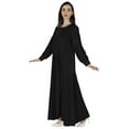 thumbnail image 4 of Bimba Women'sAbayaIslamic Prayer Dress WithHijab/ScarfCuff On SleeveMuslim Dress, 4 of 8