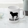 thumbnail image 5 of CafePress - Black Sheep - 20 Oz White Ceramic Mega Mug, 5 of 5