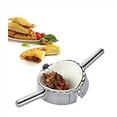 thumbnail image 2 of 2X Mejores Utensilios Molde para Ravioles de Acero Inoxidable Empanada Prensa Fabricante de Dumpling Cortador de Masa de PasteleríA de Envoltura Accesorios de Cocina, 2 of 8