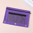 thumbnail image 1 of JUNWELL sovlvnd 3-Ring Pencil Pouch  Oxford Cloth  Sky Blue, 1 of 7
