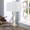 thumbnail image 2 of Silverwood LT1377G-Com Estelle 24.5" Table Lamp with Shade, Gold, 2 of 3