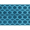 thumbnail image 1 of Ahgly Company Indoor Rectangle Oriental Light Blue Industrial Area Rugs, 2' x 3', 1 of 4