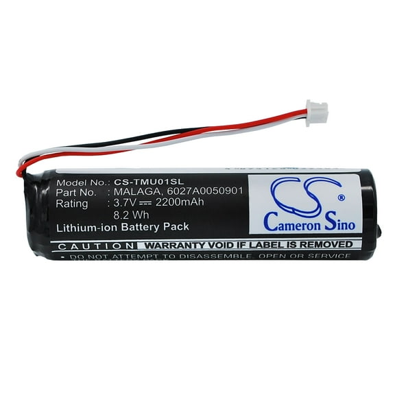 Battery for TomTom 6027A0050901 MALAGA 4GC01 Rider 2 RIDER2 Urban Pro 2200mAh