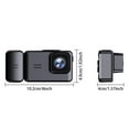 maho Dash Cam Dash Cam With WiFi 1080P FHD Car Driving Recorder Front