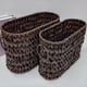 thumbnail image 2 of Storage Woven Basket,Waterproof Wicker Basket With Handles, A, 2 of 5
