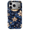 thumbnail image 1 of SKLYDDI Funda para iPhone 7 con Diseño Floral Art Nouveau y Lunas Doradas, 1 of 7