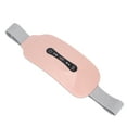 thumbnail image 2 of Waist Support Heating Belt, Menstrual Heating Pad Adjustable 3 Gears Pain Relief Portable Temperature Control Intelligent With USB Cable For Stomach For Travel Pink, 2 of 8