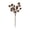 Brown, variant on 4-Piece Vintage Burdock Ball Artificial Floral Stems - Dried Chestnut Branch Picks for Farmhouse Home Decor, Lightweight Plastic Vase Fillers, Ideal for Centerpieces & Daily Arrangements,Brown