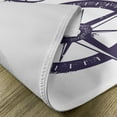 thumbnail image 5 of Ambesonne Compass Place Mats Set of 4, Sailing Navy Color, Standard Size, Dark Purple White, 5 of 6