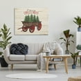 thumbnail image 2 of Stupell Industries Merry Christmas Tree Wagon , 36 x 48,Design by Jo Moulton, 2 of 6