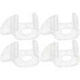 thumbnail image 4 of Cordless Roller Blind Pull Handles 4Pcs For Homeowners Window Treatment Transparent Replacement Easy Installation, 4 of 5