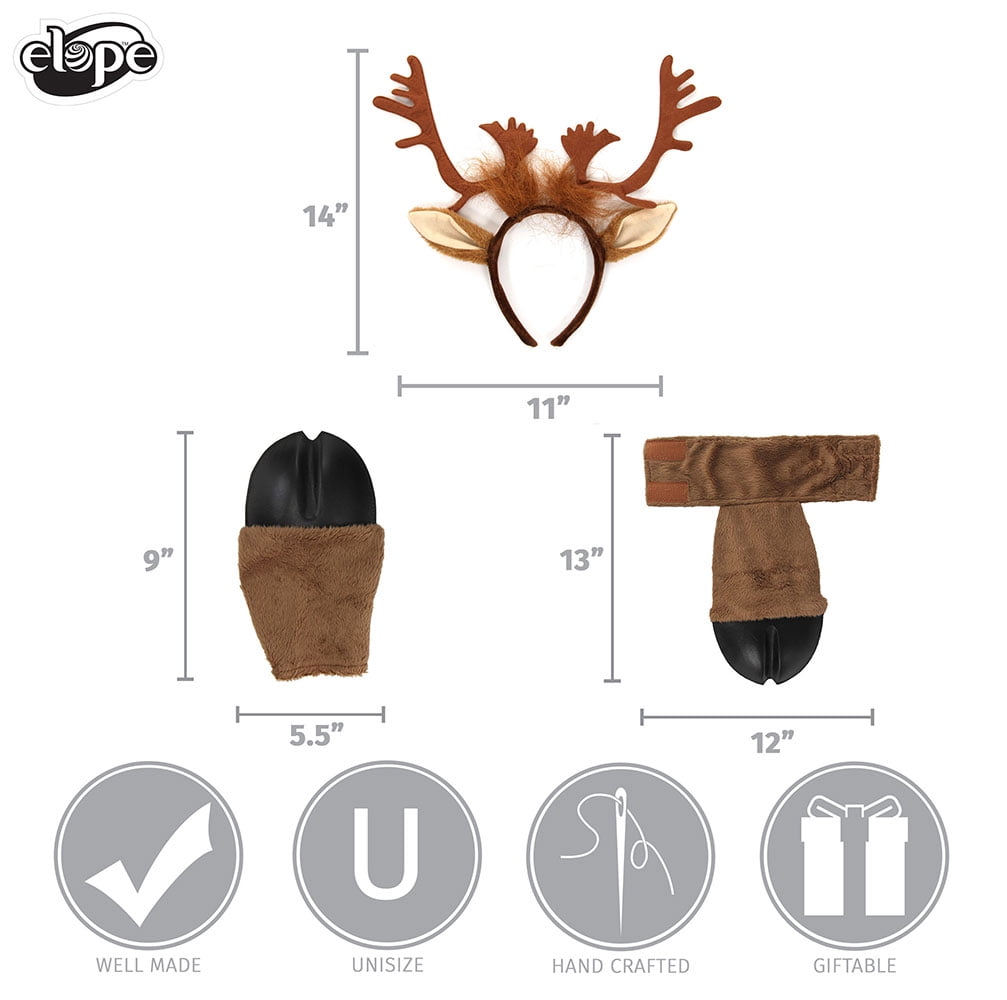 elope reindeer antlers headband