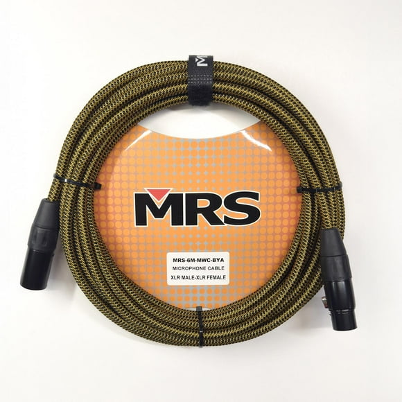 MORRISON Cable para Micrófono XLR de 6 metros Color Café MRS-6M-MWC-BYA MORRISON