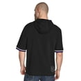 thumbnail image 2 of Men's Tommy Jeans Black Sacramento Kings Paul French Terry Short Sleeve Pullover Hoodie, 2 of 3