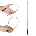 thumbnail image 2 of Antena de radio bidireccional ANGGREK Antena Walkie Talkie de banda dual UV 144/430MHz 40 cm, 2 of 7