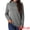 Gray, variant on DARING DIVA High Neck Long Sleeve Casual Sweater Warm Pullover S Wine Red