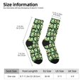 thumbnail image 2 of Disketp Avocado Heart Unisex Crew Socks Lightweight Breathable Ventilation Ankle Socks, Mid-calf socks for Daily, 2 of 6