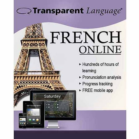 Transparent Language Online French (12 Month) (Digital Code)