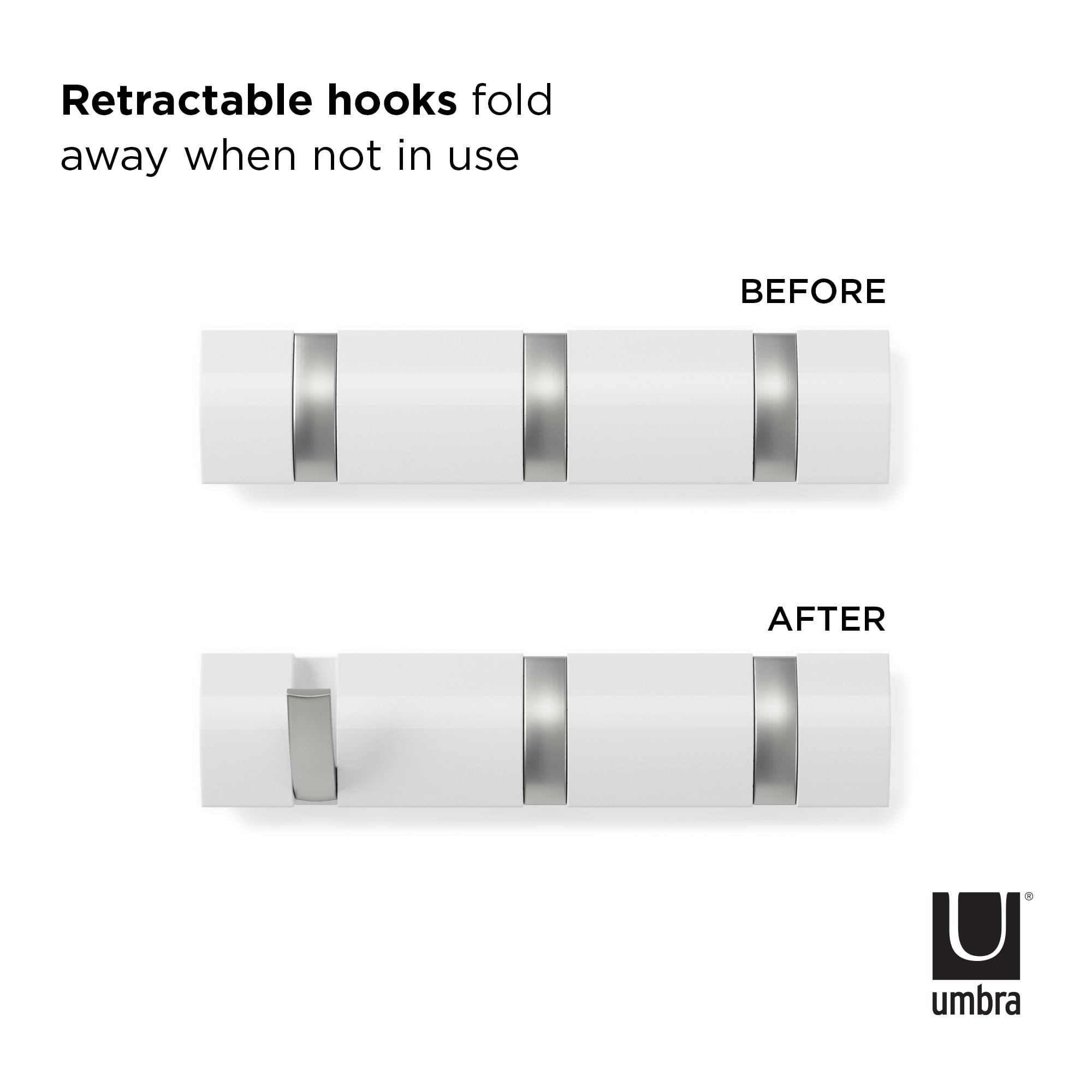 Umbra flip 3 hook sale