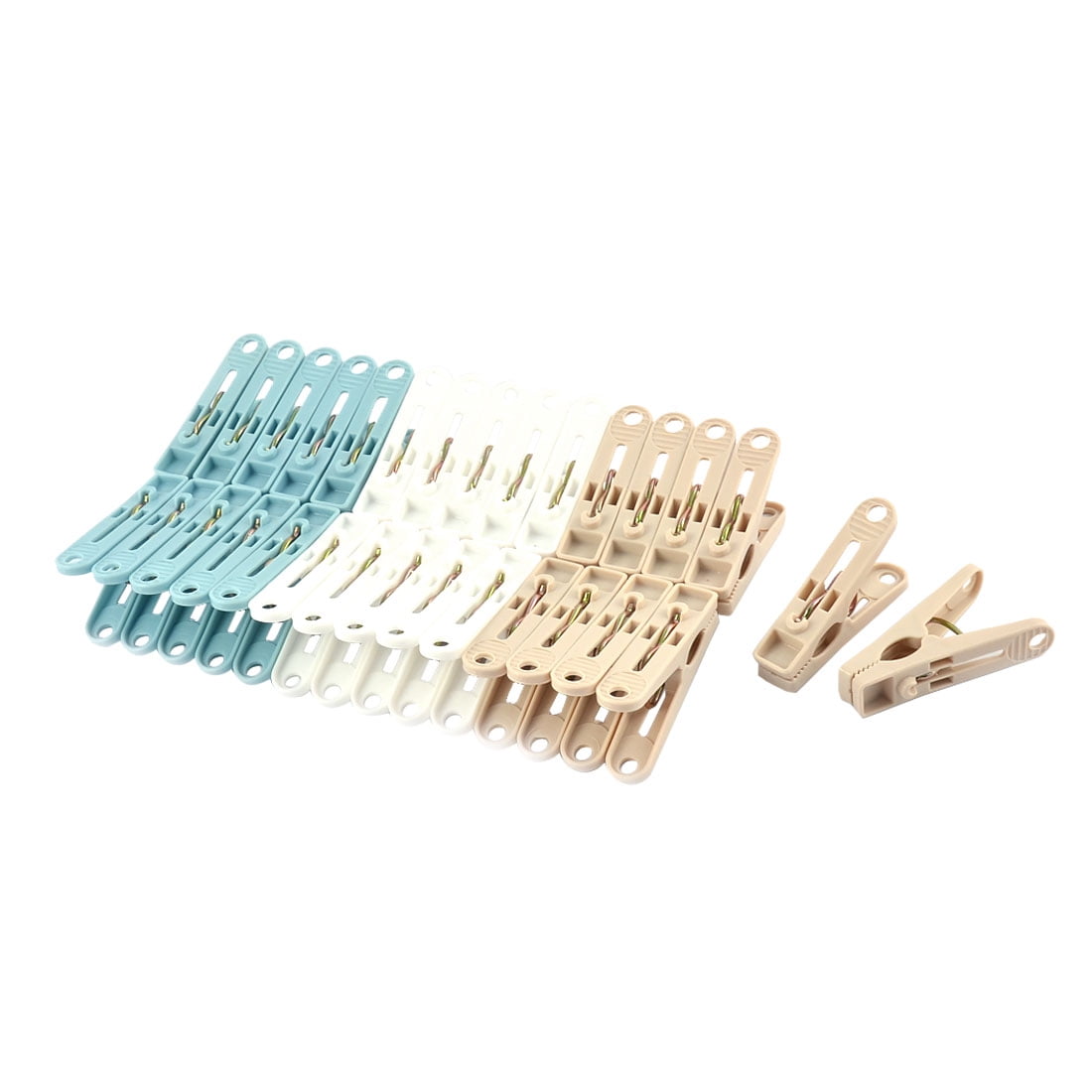 Unique Bargains 30pcs Home Plastic Clothes Socks Pants Airing Clips Unique Bargains 30pcs Home Plastic Clothes Socks Pants Airing Clips Clamps Clothespins Hanger