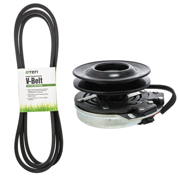 8TEN Belt PTO Clutch Kit for Cub Cadet SLT1554 LGT1054 LGTX1054 MK1006366