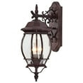 thumbnail image 3 of Satco Central Park Old Bronze Transitional Outdoor w/ 3 Light 60W, 3 of 12