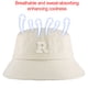 thumbnail image 4 of Circunferencia del sombrero: 55-60 cm, circunferencia de la cabeza grande, sombrero de pescador, sombrero de lavabo para mujer, sombrero para el sol con protección solar, 4 of 5