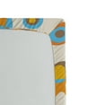 thumbnail image 2 of Ambesonne Cartoon Wall Fitted Sheet, Butterfly, Twin XL Size, Orange Taupe Blue, 2 of 2