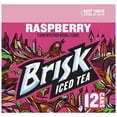 thumbnail image 2 of Lipton Brisk Raspberry Iced Tea, Bottled Tea Drink, 12 fl oz, 12 Pack Cans, 2 of 8