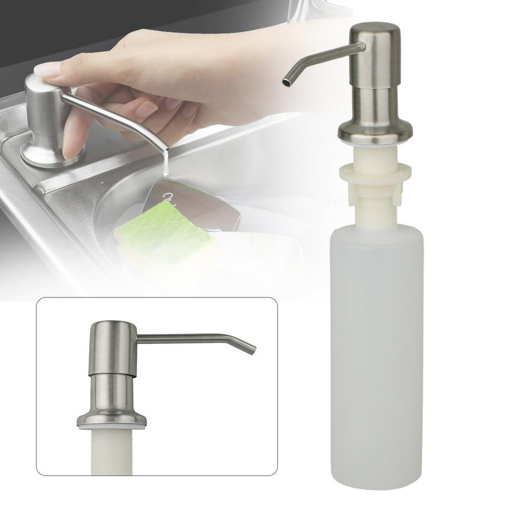 Kitchen Sink Countertop Soap Dispenser Built in Hand Soap Dispenser