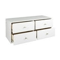 thumbnail image 5 of Prepac Floating 4-Drawer Dresser, White, 5 of 14