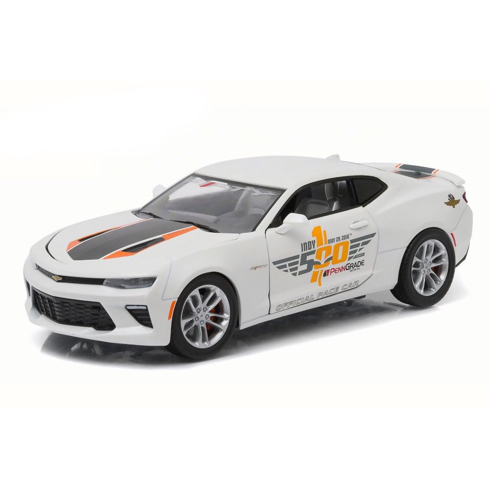 2016 Chevy Camaro, White Greenlight 18223 1/24 Scale Diecast Model