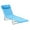 Light Blue, variant on Outsunny Adjustable Reclining Lounge Chair
